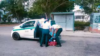 Mujer intenta asesinar a su pareja taxista en Cancún