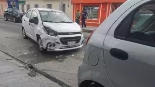 El accidente dejó solo daños materiales
