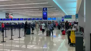 Se registraron dos retrasos hacia Ciudad de México y Tijuana