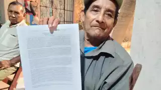 Campesinos cuentan con su documentación que avala que dichos terrenos les pertenecen