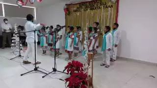 En el espectáculo presentado destacaron la interpretación y el vestuario de los niños