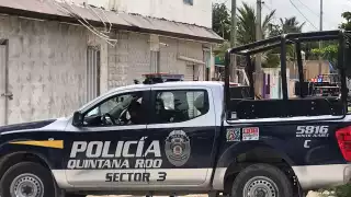 Al lugar llegaron elementos de la Policía Quintana Roo del Sector 3
