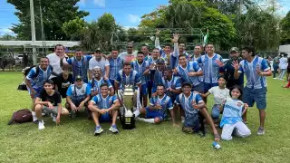 El duelo fue en las canchas de Veteranos en la Supermanzana 21