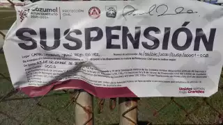 La Empresa Marlin de Quintana  Roo encargada de las obras carece de una licencia  de construcción por parte del Municipio