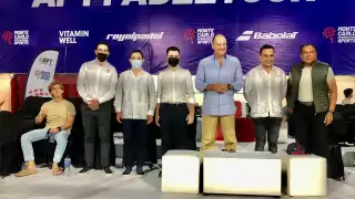 El torneo internacional quedó formalmente inaugurado después de la tradicional ceremonia de danza prehispánica