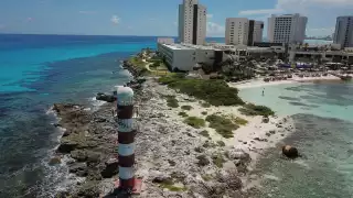 Las playas de Cancún cambiaron con el tiempo, y por los embates de ciclones que han azotado el destino turístico