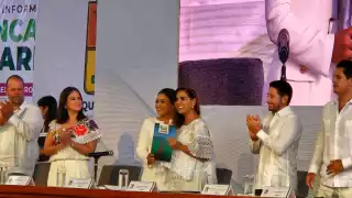 Destacan 15 proyectos prioritarios cumplidos en informe de gobierno en Puerto Morelos, Quintana Roo