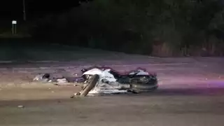 El motociclista fue trasladado con vida al hospital, pero finalmente falleció