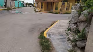 Habitantes se quejan de que la Comuna no le da atención a los accesos para sillas de ruedas