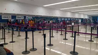 Pese a los retrasos, no se registraron afectaciones en el aeropuerto de Mérida