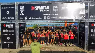 Más de mil competidores participan en la Spartan Race 2024 en Campeche