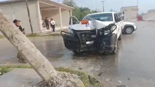 La unidad quedó destrozada del frente