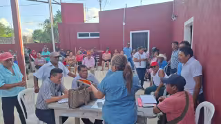 Pomuch se alista para elegir comisario ejidal: cuatro aspirantes firman pacto de civilidad