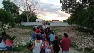 Familiares y amigos despidieron a la mujer