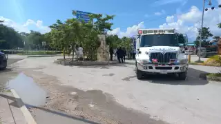 Según testigos, la balacera se dio en el estacionamiento de la Zona Arqueológica de Tulum