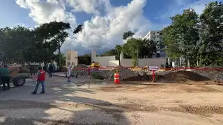 Clausuran obra en la colonia Ejidal de Playa del Carmen por falta de permisos