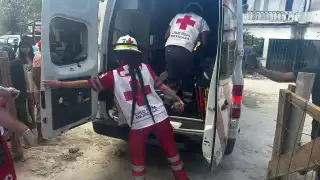 El hombre fue llevado al Hospital General de Cancún