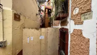 Se desconoce por cuánto tiempo permanecerá cerrado el Callejón del Beso