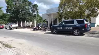 La víctima acudió a la Vicefiscalía para interponer una denuncia por el robo a su unidad