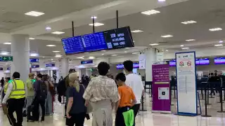 Todos los vuelos programados están saliendo en tiempo y forma