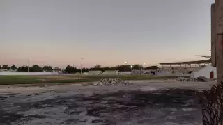 El Estadio 'Víctor Cervera' de Kanasín se encuentra en rehabilitación para los partidos de los Leones de Yucatán