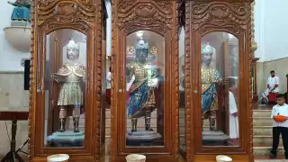 Agricultores ofrecen atole de maíz y coco a los Reyes Magos en Tizimín