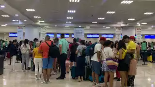 Se reportan 554 vuelos programados