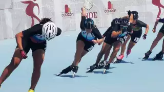 Las jóvenes patinadoras han sabido representar de muy buena forma a Quintana Roo. Foto: Martín Chi