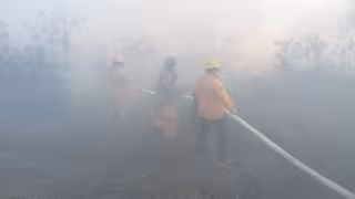 Incendio de pastizales moviliza a bomberos durante cinco horas en Chiquilá