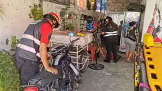 Vecino de Ciudad del Carmen cae de mata de coco en su casa y sufre lesiones en la columna