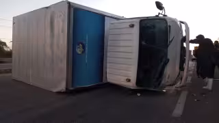 El tráfico vehicular se vio afectado, ya que los automovilístico tenían que pasar con mucho cuidado