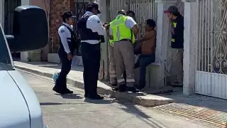 El hombre presentó una grave herida en el brazo causada por su hermano