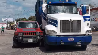 Testigos aseguraron que el accidente en Baca fue culpa de otro vehículo estacionado