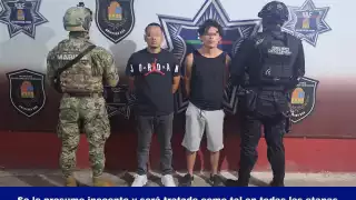FGE investiga a dos presuntos integrantes de banda dedicada al robo de motocicletas en Cancún