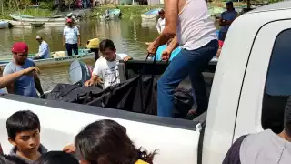 El joven fue encontrado en la laguna de Atasta