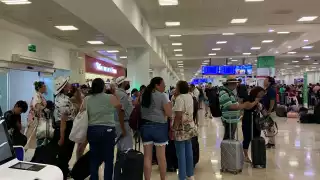 Aeropuerto de Cancún reportó 569 vuelos programados