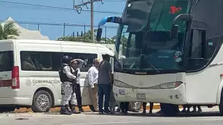 Los migrantes fueron detectados en un retén de seguridad implementado por el INM y la GN, cerca de Bacalar