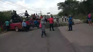 El bloqueo de carreteras en la comunidad empezó desde julio pasado