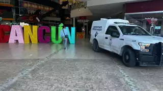 El cadaver fue localizado dentro de la plaza