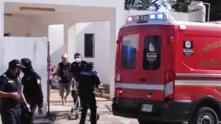 Por la gravedad de la herida, Luis Gerardo fue trasladado al Hospital Agustín O’Horán de Mérida