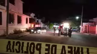 Las autoridades policiacas acordonaron la zona del ataque armado en la Supermanzana 29 de Cancún