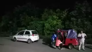 Tras el impacto el mototaxi salió proyectado hacia su lado derecho, ahí impacto otro taxi que circulaba