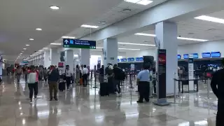 Los vuelos mañaneros fueron para la Ciudad de México