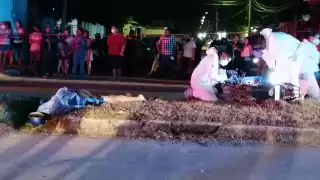 El conductor de la unidad responsable huyó del sitio