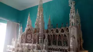 El artista yucateco menciona que este trabajo lo ha estado haciendo durante tres años