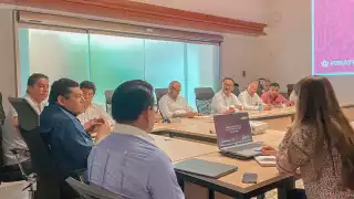 La reunión de Javier May, titular de Fonatur, con empresarios de Quintana Roo se llevó a cabo en las oficinas de la dependencia en Cancún