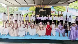 La generación 2021.2022 del jardín de Niños, "Hernan Cortés" pasarán a la primaria. Foto: José Daniel Quintal