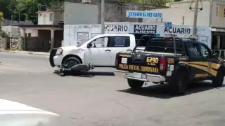 Así terminaron las unidades luego del choque