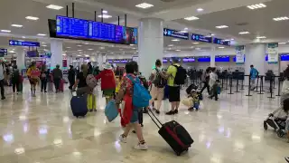 Aeropuerto Internacional de Cancún reportó 544 operaciones aéreas