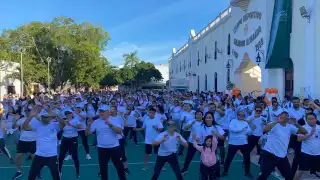 Se realizaron clases de zumba y chequeos médicos gratuitos